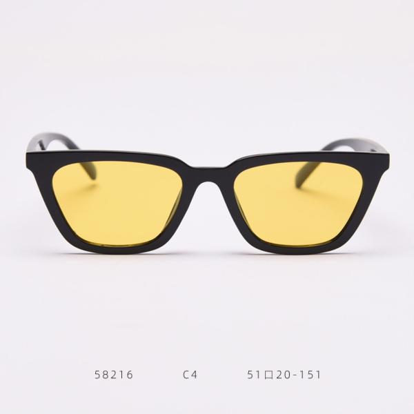 Women Men BSCI TR90 Sunglasses 145MM Polarized Oversized Cat Eye