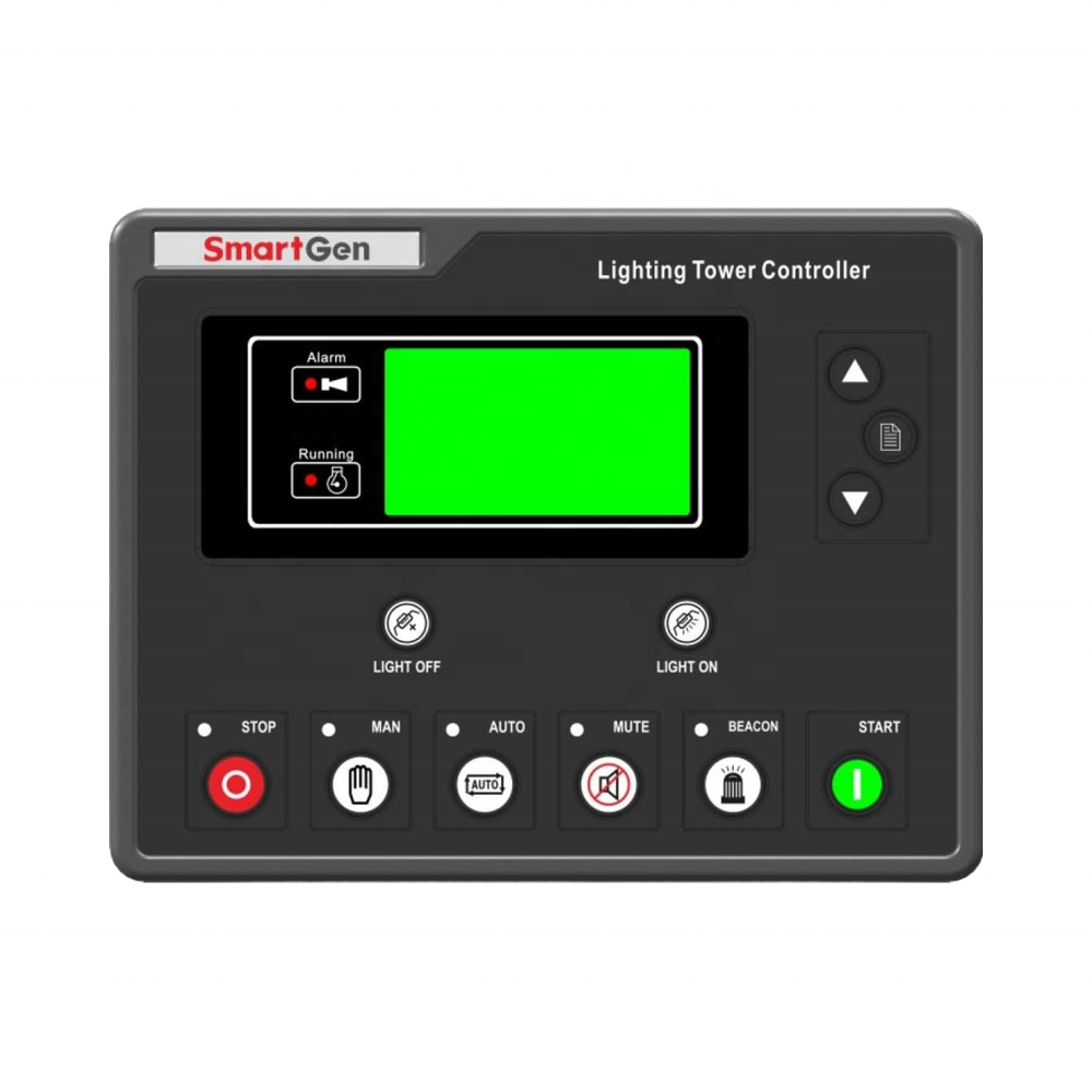 SmartGen ALC704 Silent Illumination Controller Light Towers Timing Boot Remote Start/Stop Access Control Panel Silicon 180mA