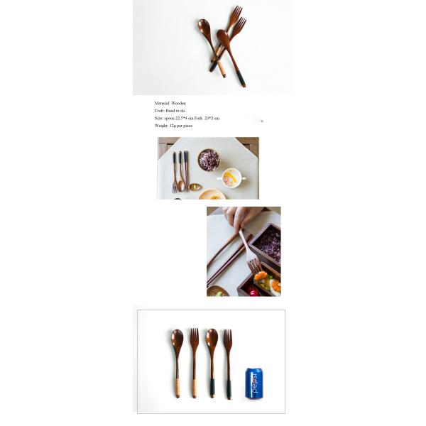 woodiness spoon and fork in environmental protection