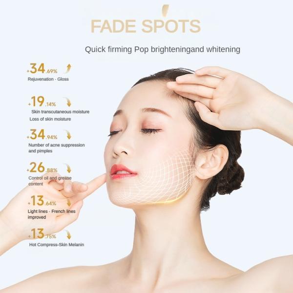 Máscara de terapia de luz LED profesional de 7 colores, masajeador facial lifting, acné, múltiples longitudes de onda, para el cuidado de la piel en casa, equipo de salón de belleza