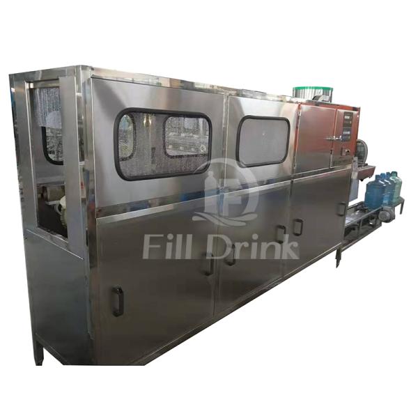Stainless Steel 5 Gallon Water Filling Machine Double Line Sterile Water Washing