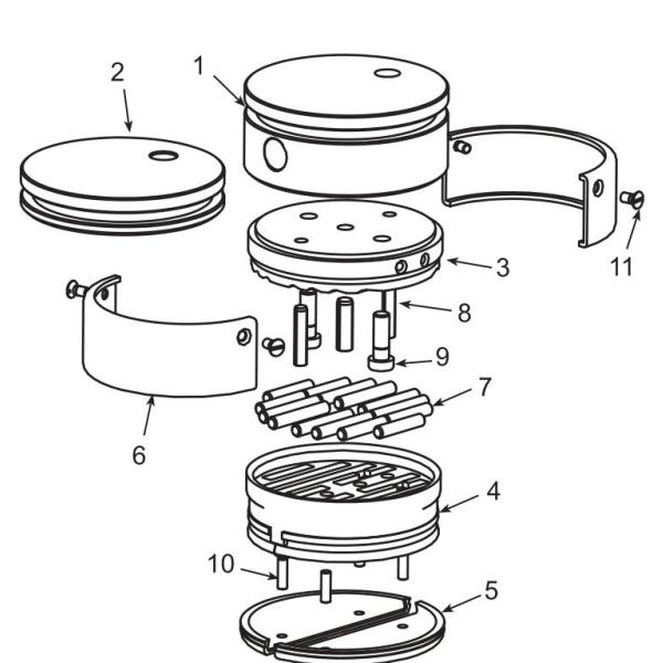Máquina de Kraftformer MC665 Martillo 6mm Hoja de aluminio y 2mm de acero inoxidable