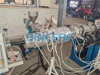 Machine d'extrusion de tubes PE PP PERT pour granulés et flocons