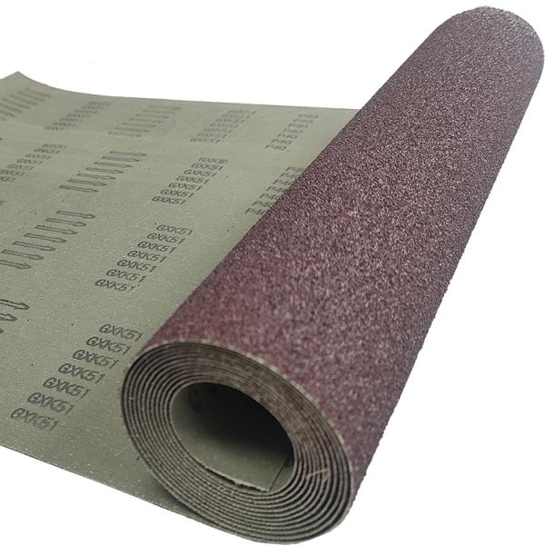 Professional Design Cloth Backing Sandpaper Roll 1400mm*50M for Wood and Metal GXK51
