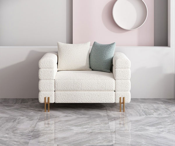 Sofás interiores de la sala de estar de la tapicería moderna de lujo de los muebles para el hogar