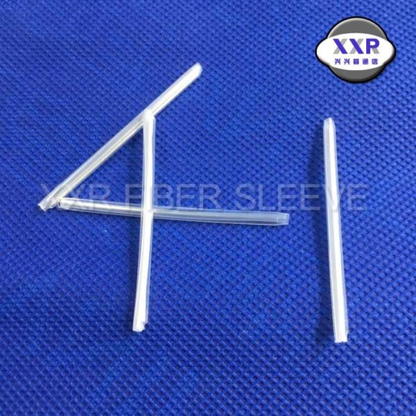 2.5mm Fiber Optic Splice Sleeve Heat Shrinkable Clear PE Tube