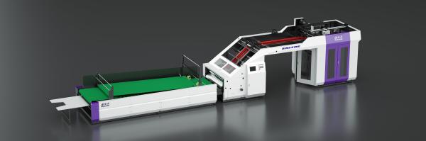 120GSM-800GSM トップ シート フルート ラミネーター マシン タッチ スクリーン リソ ラミネーター