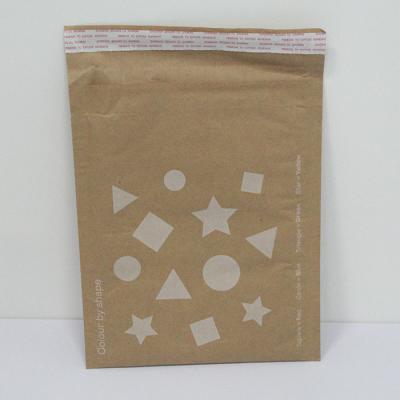 Biodegradable Bubble Pouch Bags 15x25cm Compostable Bubble Mailer