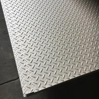 Bande de roulement quadrillée Diamond Compass Pattern Sheet en aluminium 1100 6004 anti glissement de 5052 plats