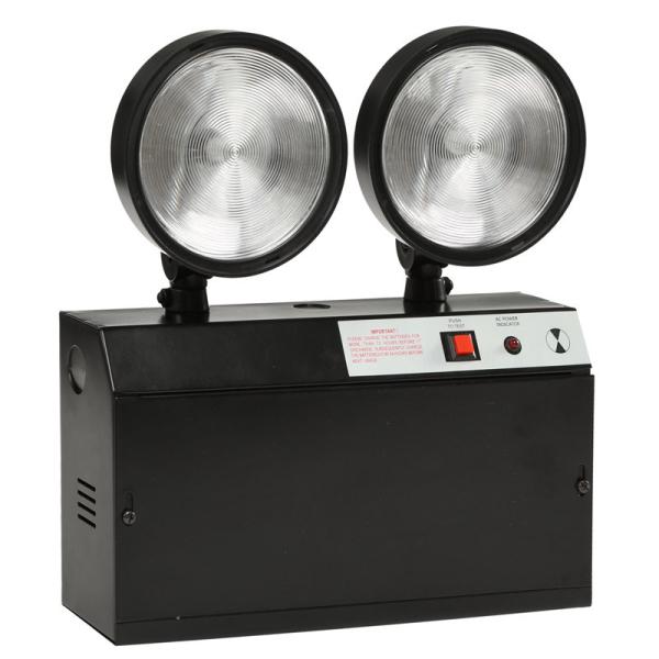 2W LED Rechargeable Twin Spot Emergency Light Wall Mounted Steel Casing TL020DN