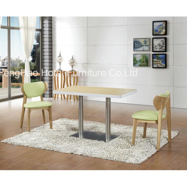 Ss Leg Square Restaurant Tables And Chairs , Hotel And Restaurant Furniture