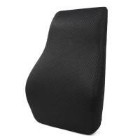 Cuchillo de apoyo lumbar de espuma de memoria Compacto y ligero Cama de apoyo de la silla de oficina