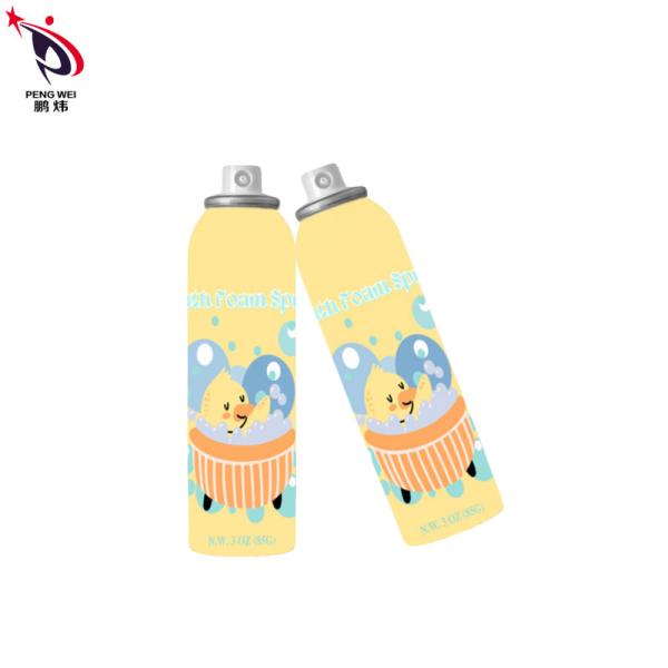 ISO14001 Foam Bubble Bath Spray Nontoxic 85g Practical For Body