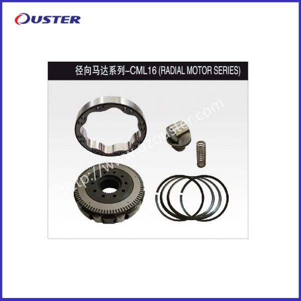 Poclain MS Series Hydraulic Motor Parts Rotor and Stator with Half Year Warranty and Steel Iron Copper Construction
