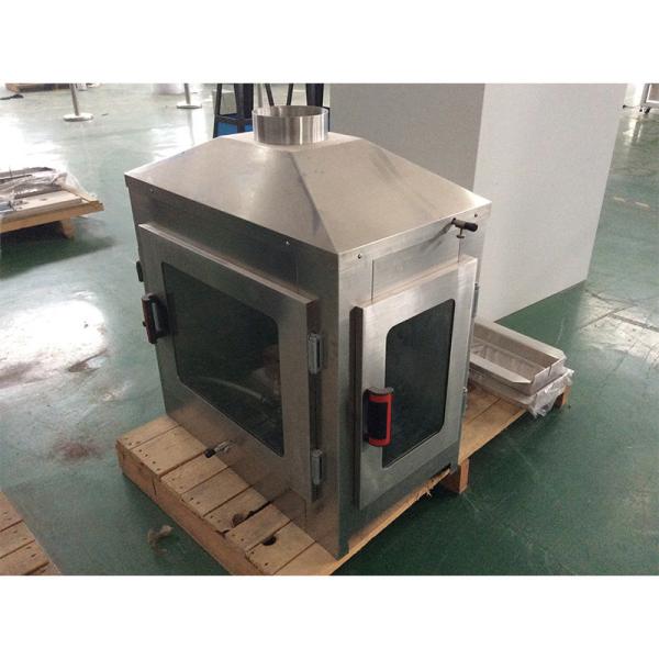 ISO 11925-2 Flammability Test Apparatus Single Flame Source Tester For Building Material