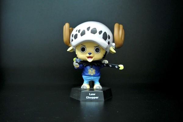 Grey Color Japanese Cartoon Figures , Mini Plastic Toys For Children