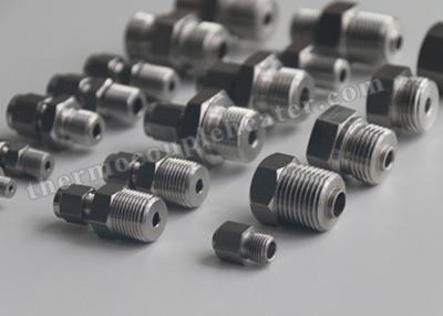 Componentes do par termoeléctrico da medida da temperatura, encaixes da compressão do par termoeléctrico