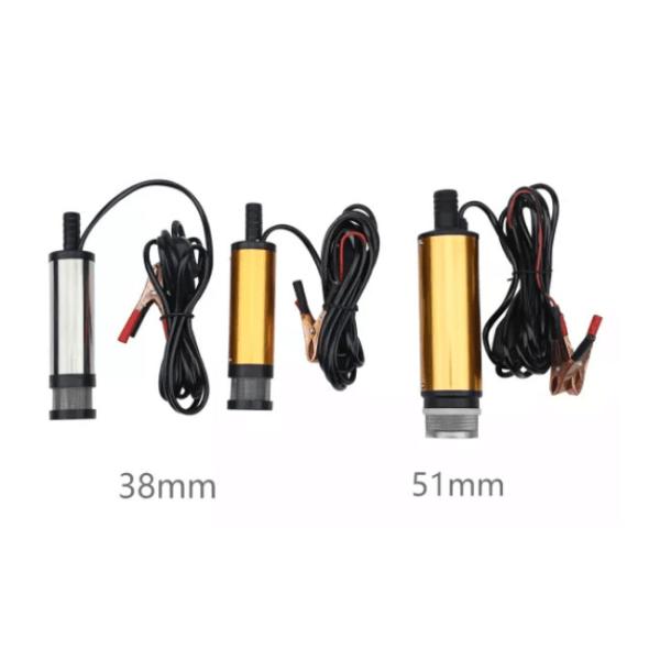 Manual 38mm Submersible Diesel Pump 51mm 12v DC Fuel Transfer 24v