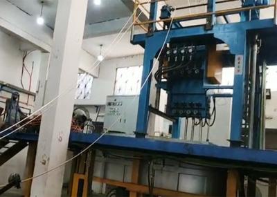 fio de cobre ascendente Rod Melting Machine do tubo da máquina de moldação 170A contínua