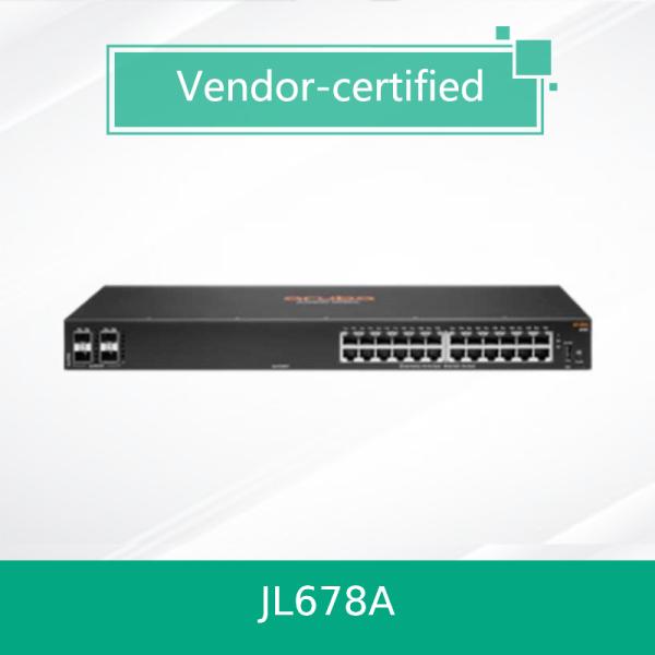 Hpe Aruba Networking Cx 6100 24G 4SFP+ Switch (JL678A) New and original