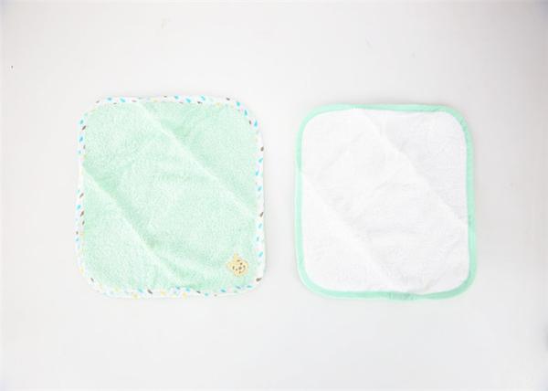 5pk Woven Baby Bath Washcloths Delicate Soft 100 Percent Cotton No Smell