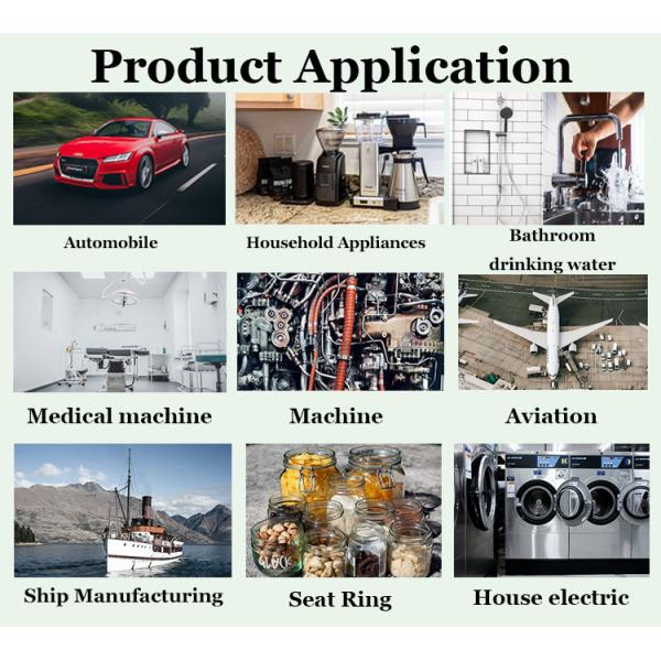 Колцеобразное уплотнение резины нитрила берега уплотнения 90 колцеобразных уплотнений качества еды FPM