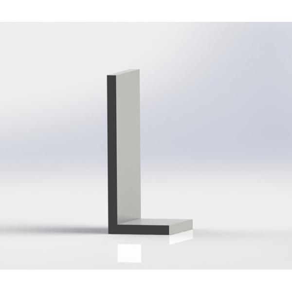 Silver Anodized Aluminum Angle Profile Corrosion Resistant Long Lifetime