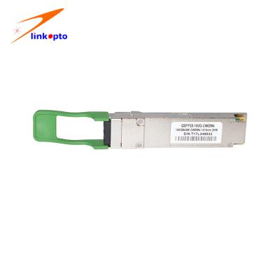 CWDM4 SMF 100Gbase QSFP28 Tranceiver 1310nm 2KM DOM LC