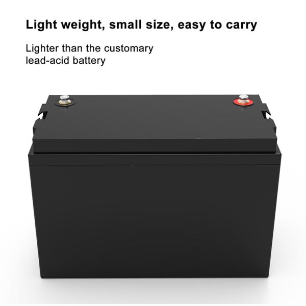 Жизнь цикла блока батарей 5000 ранга 12v 100Ah Lifepo4 для велосипеда тележки гольфа электрического