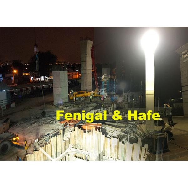 Adjustable Generator Polysilk 1000W HMI Inflatable Work Light