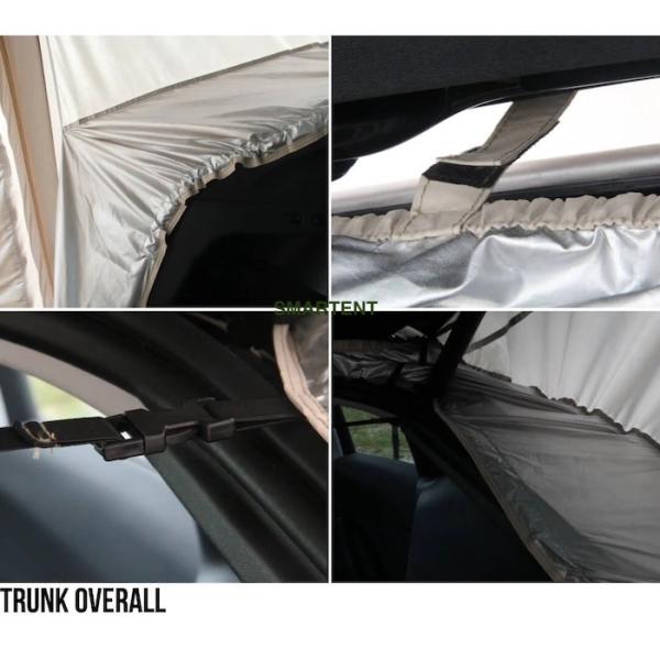 660*290*180 см Легкая установка Хаки 210D Окфорд Надувная палатка Тесла 4 сезон укрытие с дождевиком