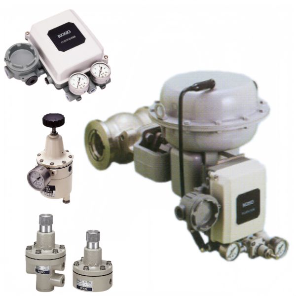 KOSO 210E 220E Eccentric Segmental Ball Valves Power Plant Oil Gas Process Control