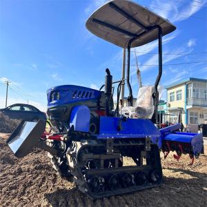 Small Farming Tractor Orchard Multifunctional Crawler Tractor 35HP With Farm