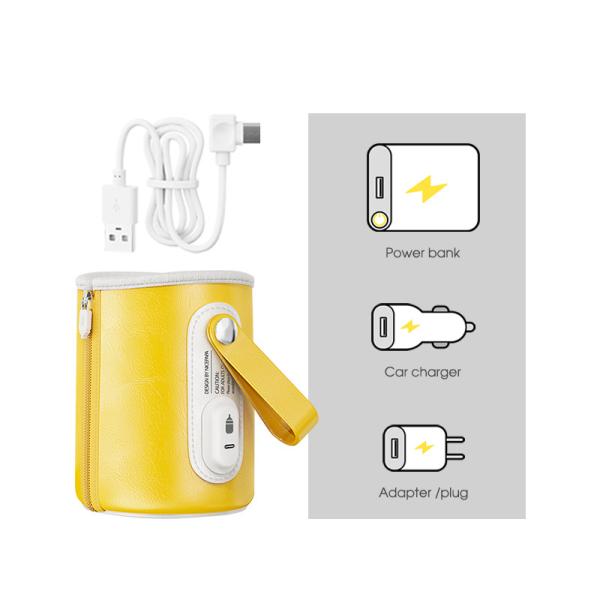Milk Electric Feeder Warmer USB Portable heat resistant Thermostat 42℃