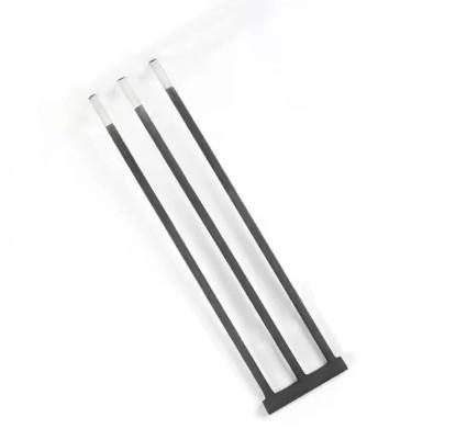 Straight Sic Silicone Carbide Heating Rods With Cold Zone And Hotzone Silicon Carbide Element