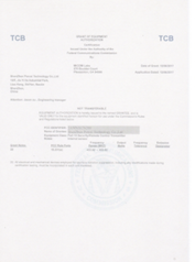 Shenzhen June Electronics Co., Ltd. Certifications