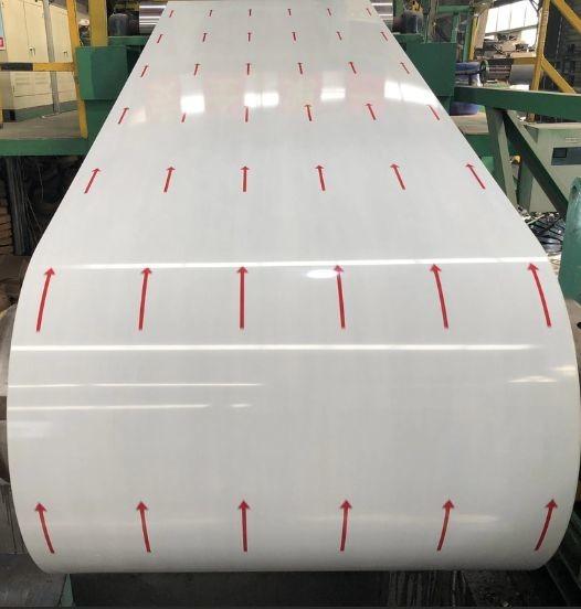 Customized A1100 PE / PVDF Painted Aluminum Coil Excellent Weather Resistance