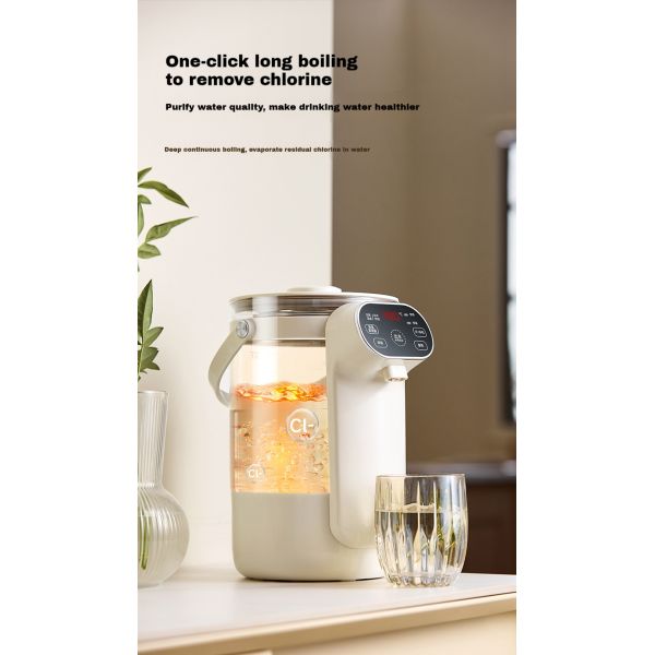 3L Capacity Thermostatic Electric Kettle 800W 12 Gear Water Temperature Adjustment