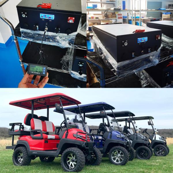 Цикл 48V 200Ah батареи тележки гольфа силы BMS LiFePO4 энергии глубокий