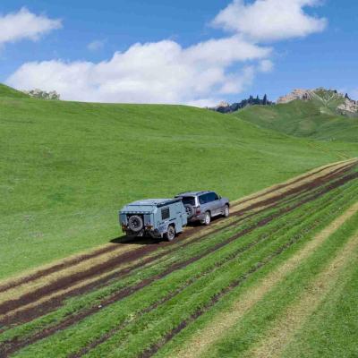 Adventurer 4x4 Off Road Camper Trailers NJSTAR 4 Season Off Grid Travel Trailer