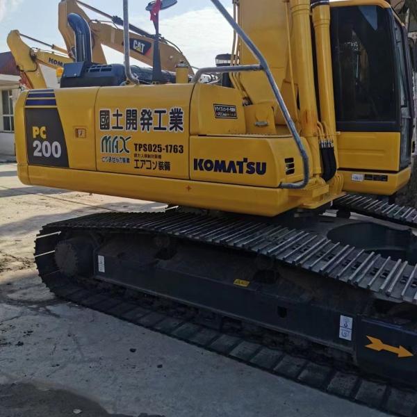 Couleur d'origine Utilisée excavateur Komatsu PC200 103KW permettre