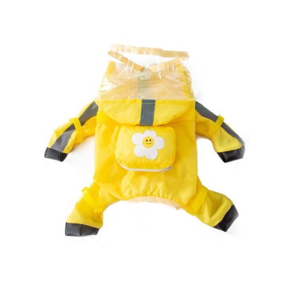 Cachorro impermeable a las lágrimas impermeable a las tormentas Color fluorescente