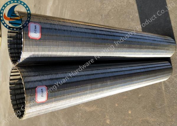 Johnson Wedge Wire Screens Chemical entalhado 0.2mm/resistente térmico