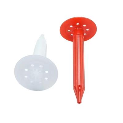 Plastic Wall Insulation Nails For Fixing Mineral Wool EPS XPS Boards Air Nail Guns Plastic Insulation Fasteners