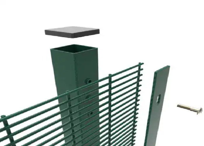 High Density Security 358 Mesh Fence For Critical Perimeter Protection