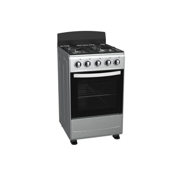 Horno independiente de 55L con perilla PC, cocina de gas de 4 quemadores, ahorro