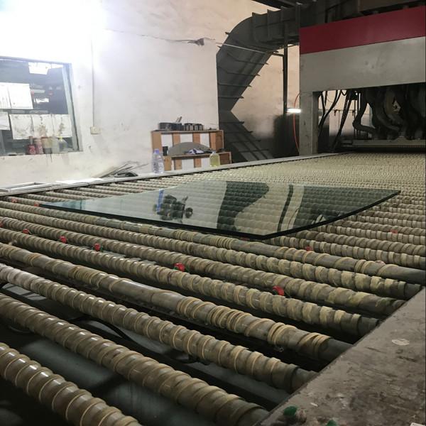 High Strength Architecture Curved Glass balcony Safety 3mm-15mm Toughened Laminated Glass Building Curved Gorilla Glass ODM / OEM