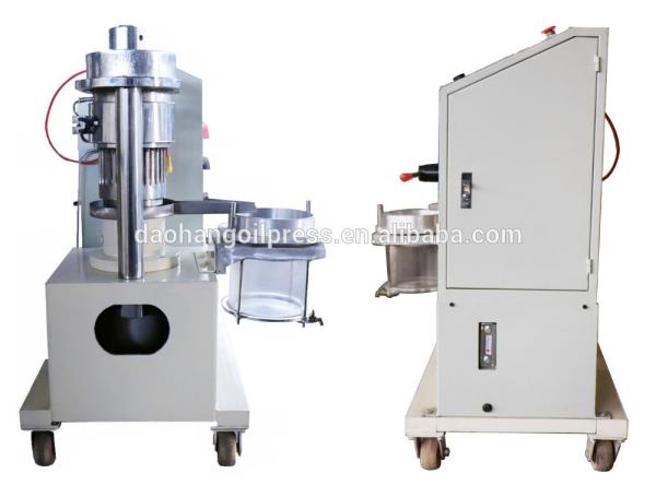Rapeseed 5.5Kg/10min Hydraulic Oil Press Machine 30Kg/H Oil Extraction