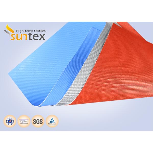 Силиконовая резина покрыла одеяло сварщика ткани стеклоткани сверхмощное огнеупорное для промышленного, располагаться лагерем, курильщиков и грилей