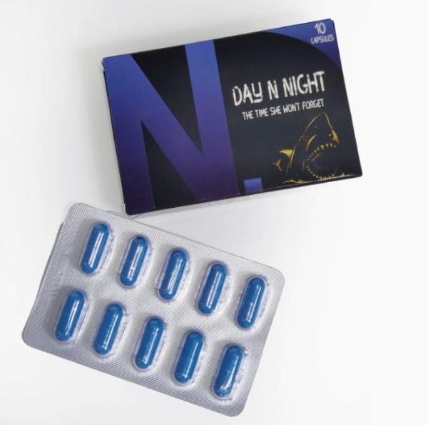 Blue Capsule Pure natural organic extraction Natural Extract Energy Supplement for Men